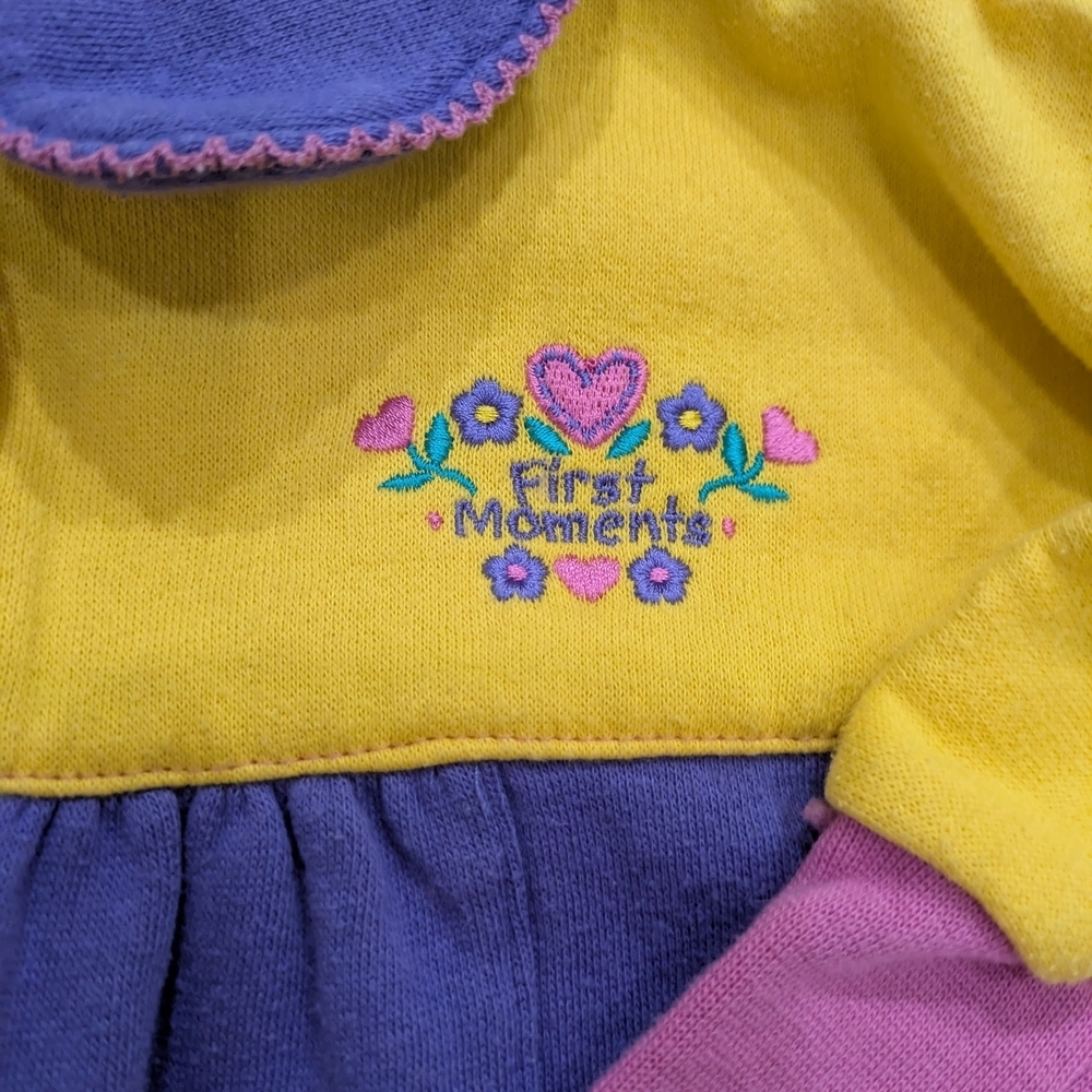 Vintage Baby Colour-Block One Piece - Picture 4 of 5